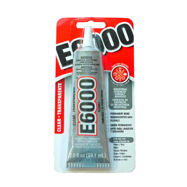 E6000 接着剤 2oz｜強力透明ボンド ラインストーン・衣装製作用