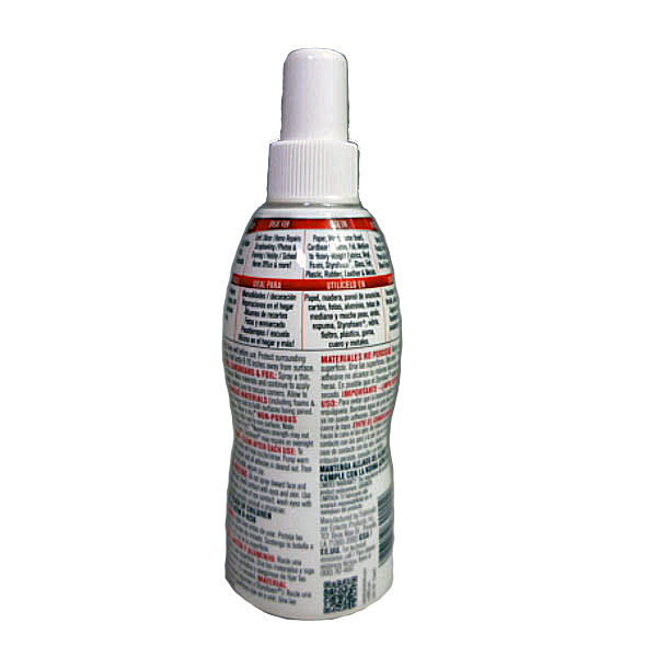 E6000 スプレー 接着剤 4oz 約118ml｜広範囲用 強力透明ボンド ラインストーン 衣装装飾 DIY