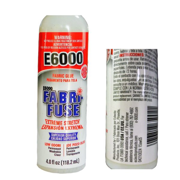 E6000 FF（Fabri-Fuse）4oz 布用接着剤｜ラインストーン・衣装製作・レオタード・DIY