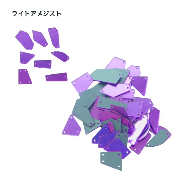 アクリルミラーストーン 縫い付け用｜軽量 衣装装飾パーツ 社交ダンス・新体操・舞台衣装・ハンドメイド