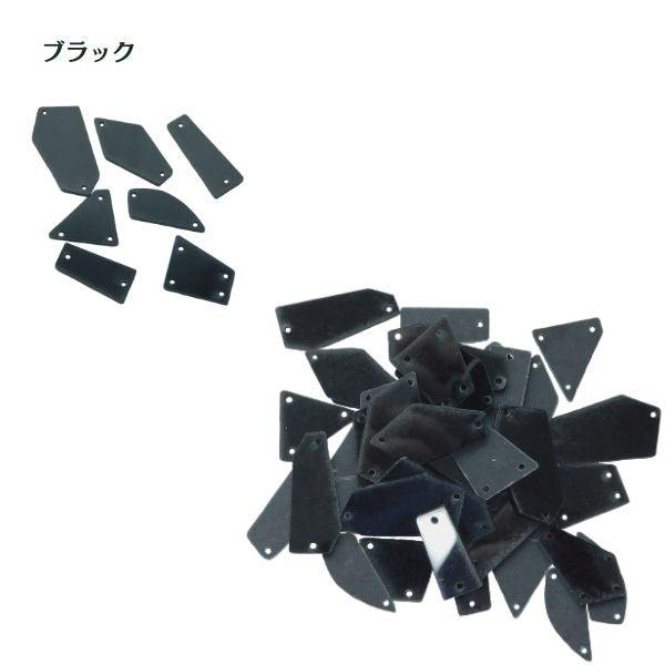 アクリルミラーストーン 縫い付け用｜軽量 衣装装飾パーツ 社交ダンス・新体操・舞台衣装・ハンドメイド