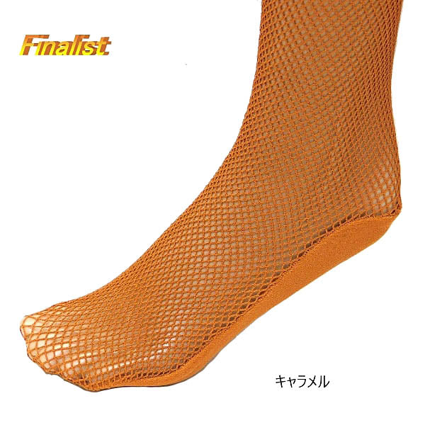 社交ダンス タイツ 足裏パッド付き 網タイツ レディース フィッシュネット ストッキング S M L 練習 競技会 デモ 舞台